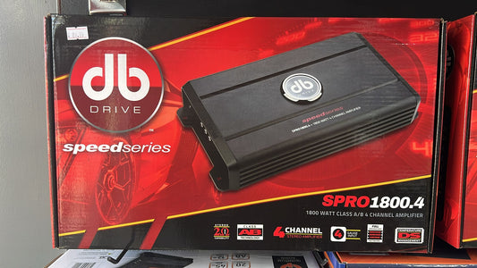 Db drive spro1800.4 1,800watts 4ch