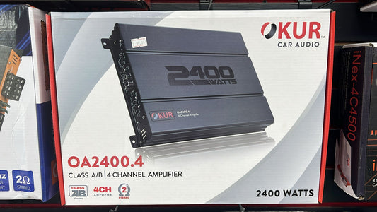 Okur oa2400.4 2,400watts 4ch